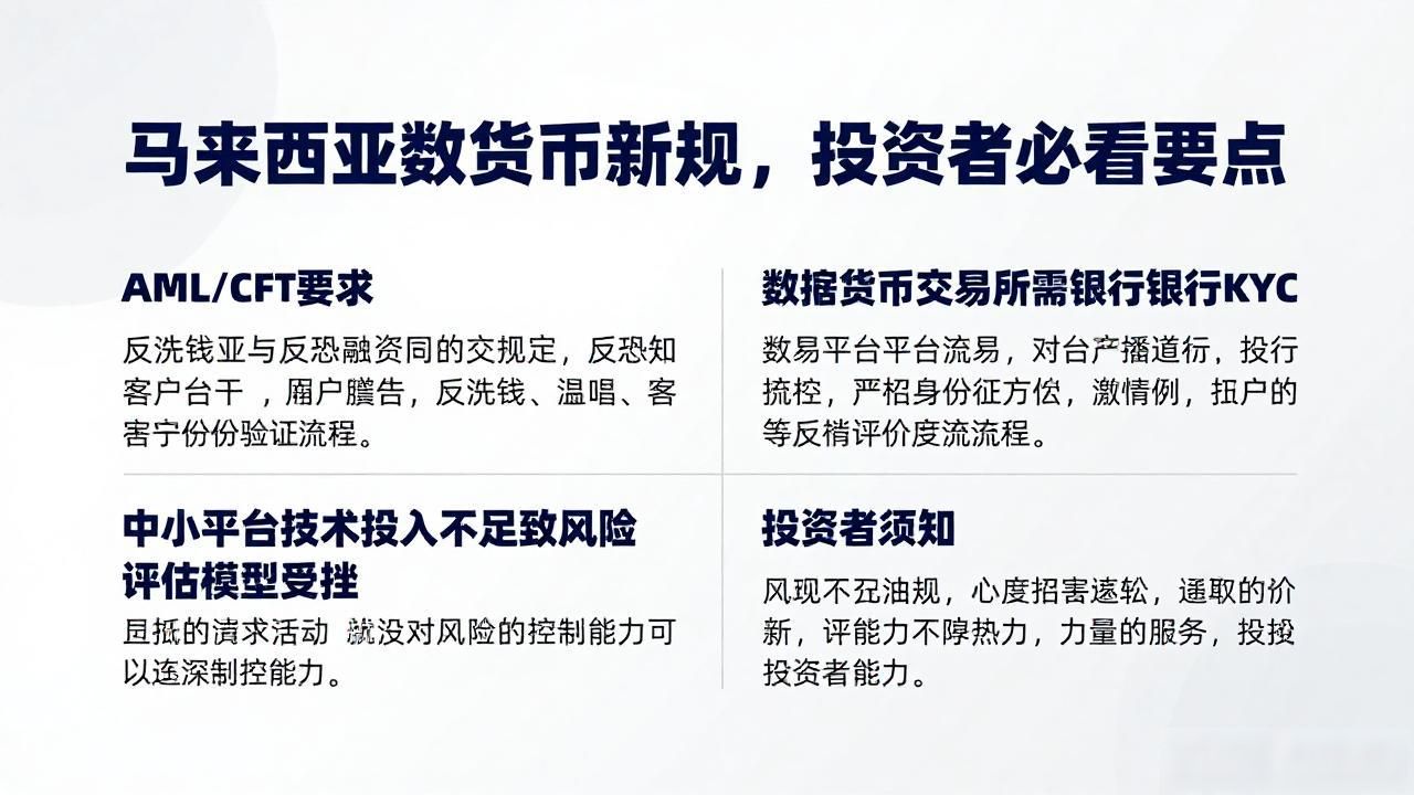 马来西亚数字货币规定_马来西亚数字货币合规路径_马来西亚数字货币监管框架