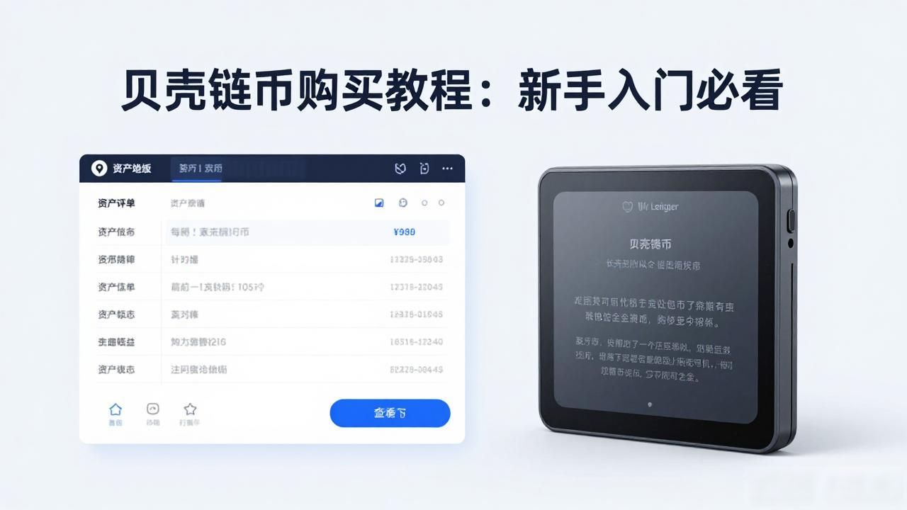 贝壳链数字货币怎么买_贝壳链数字货币购买流程_贝壳链币交易平台选择