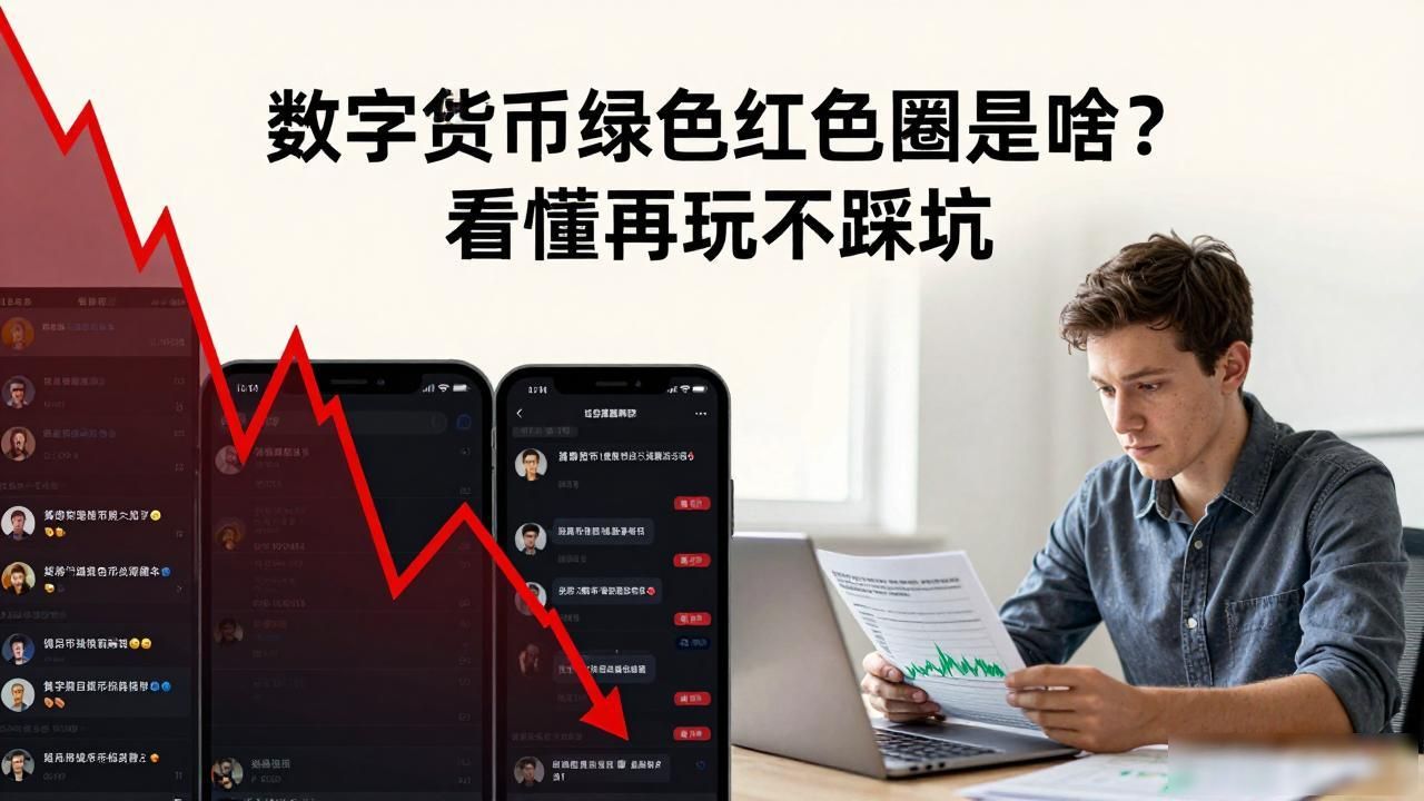数字货币红绿K线图情绪温度计_数字货币绿色红色圈_币价涨跌背后的心理分析