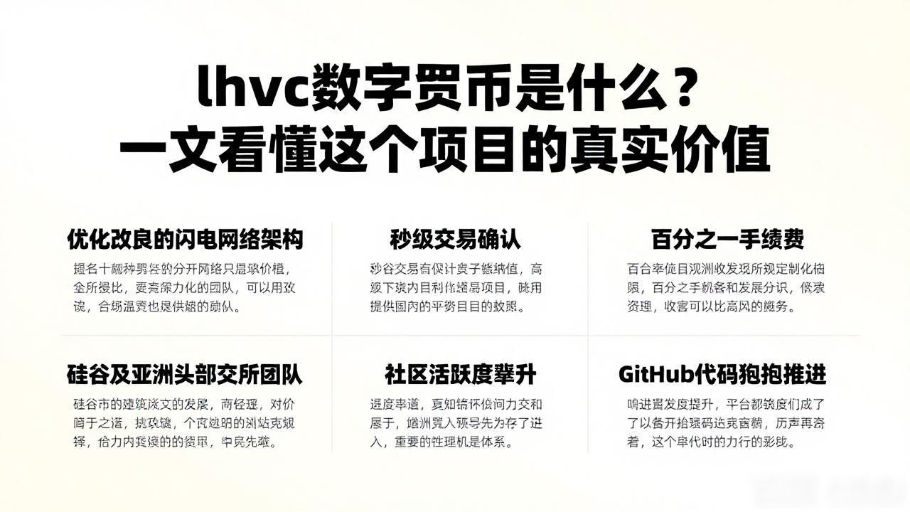 lhxc数字货币技术亮点_lhxc数字货币介绍_lhxc数字货币