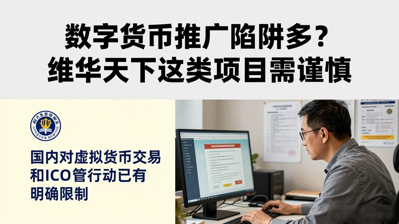 数字货币推广活动风险_维华天下投资骗局警示_维华天下数字货币推广