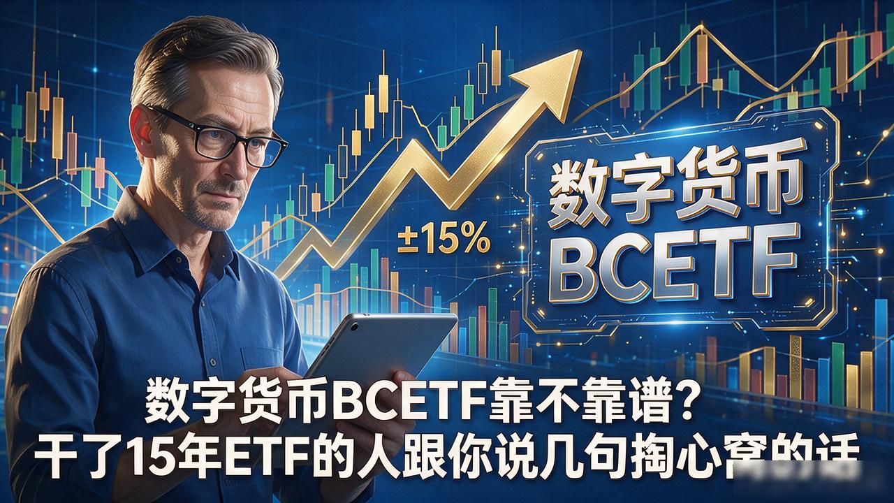 数字货币bcetf靠不靠谱？干了15年ETF的人跟你说几句掏心窝的话