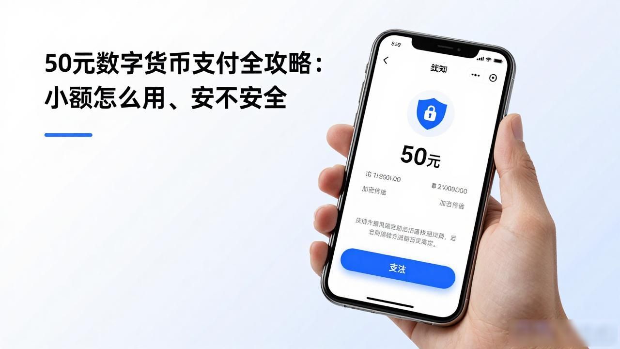 数字人民币50元支付场景_50元数字货币支付_便利店超市公共交通小额支付