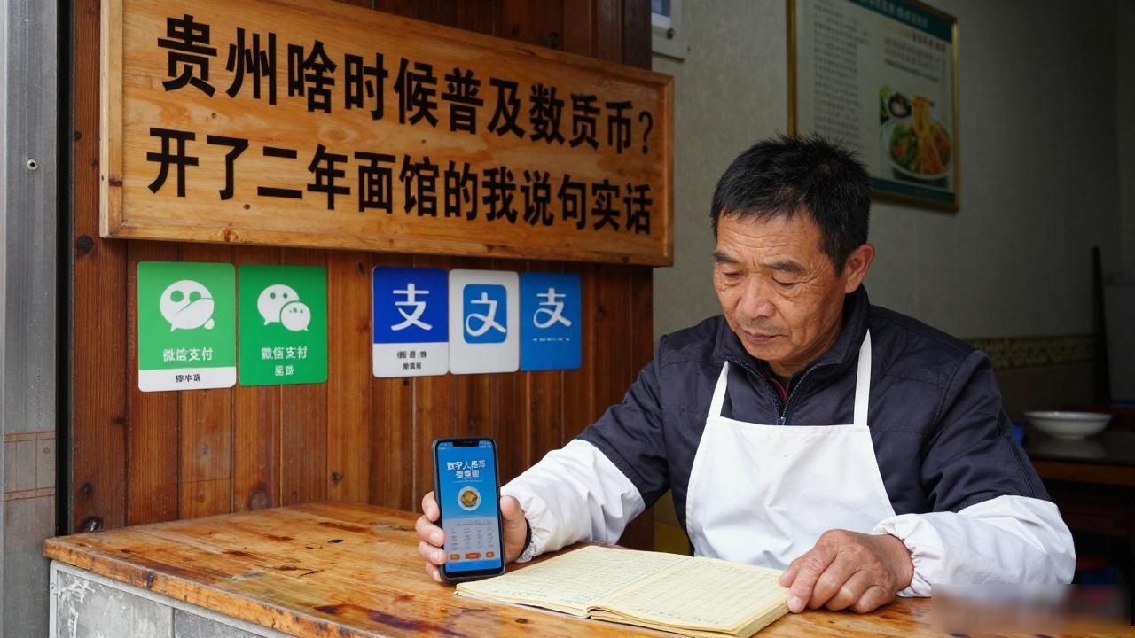 贵州啥时候普及数字货币？开了二十年面馆的我说句实话
