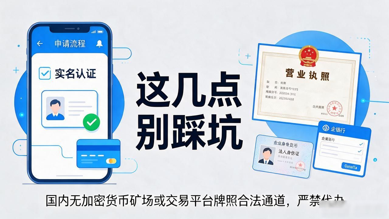 数字加密货币申请流程梳理，这几点别踩坑
