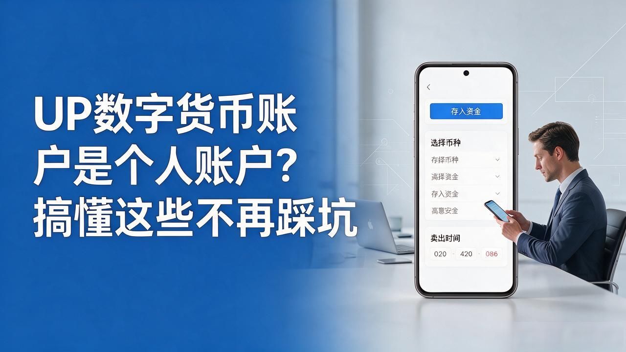 UP平台账户类型_个人账户与机构账户区别_UP数字货币账户是个人账户