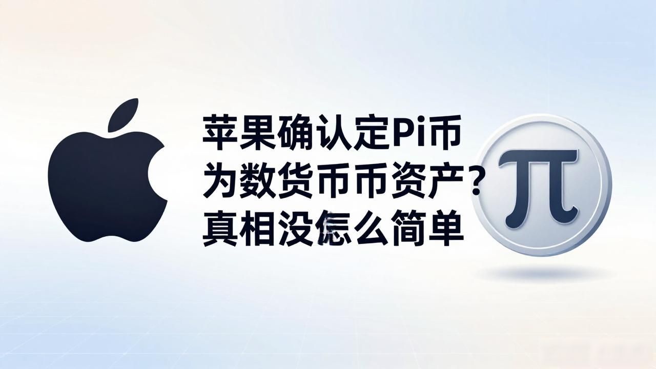 Pi币未上币能否被苹果承认_pi币被苹果确定为数字货币资产_苹果公司是否确认Pi币为数字货币资产