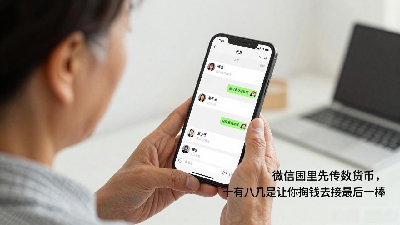 微信群里先传数字货币，十有八九是让你掏钱去接最后一棒