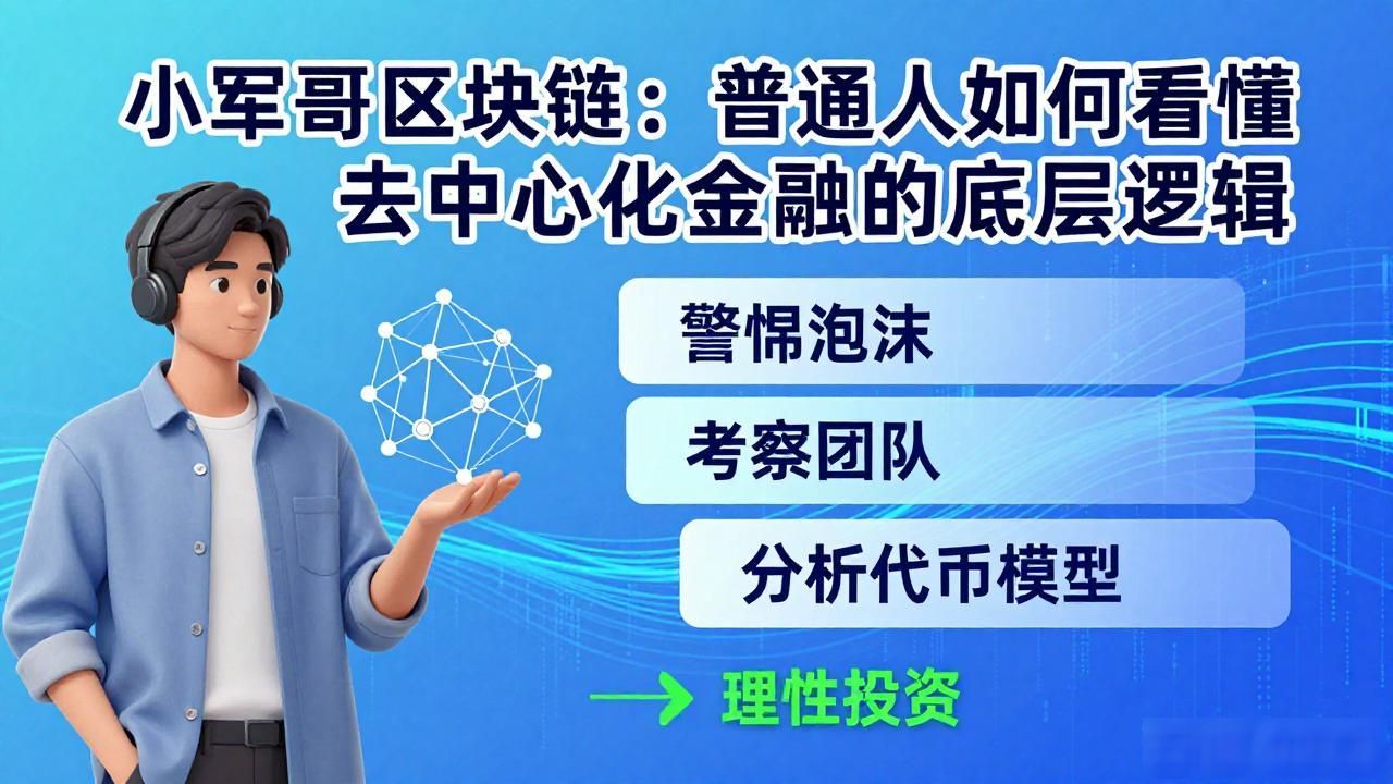 去中心化节点平等权利_区块链信任机制重构_小军哥区块链