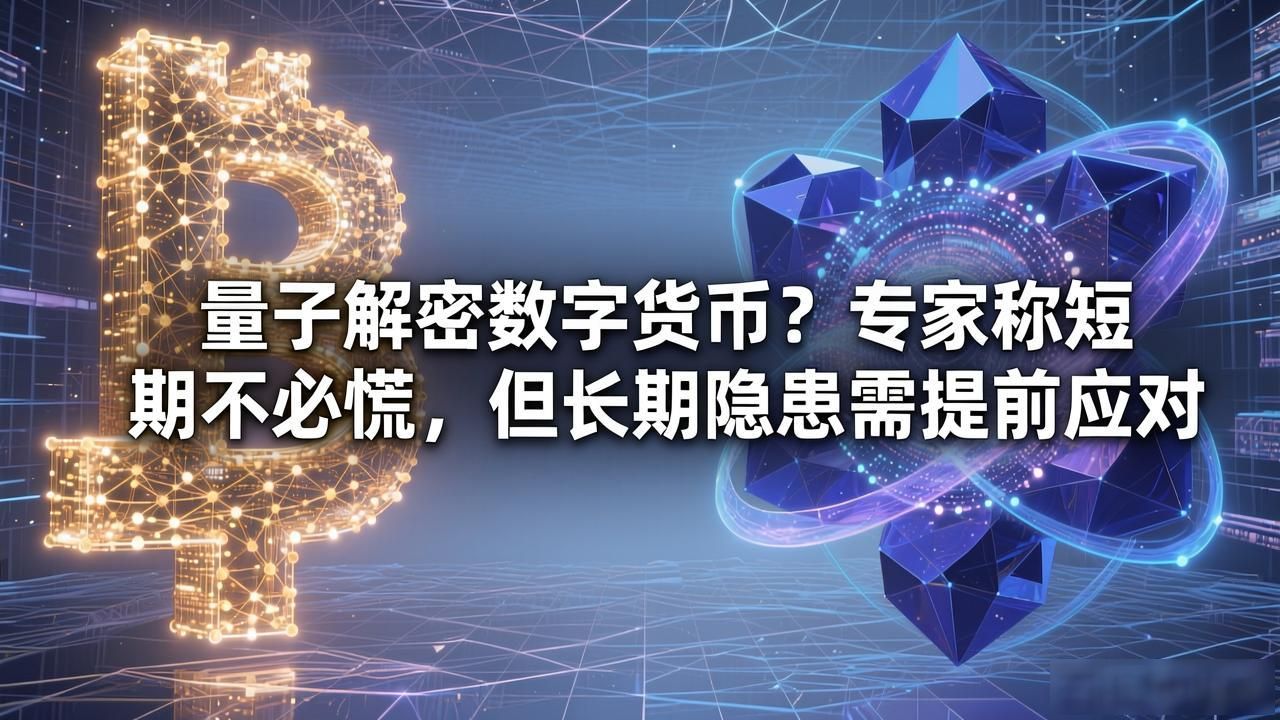 量子解密数字货币_后量子密码学与数字货币安全_量子计算机对数字货币加密体系的影响