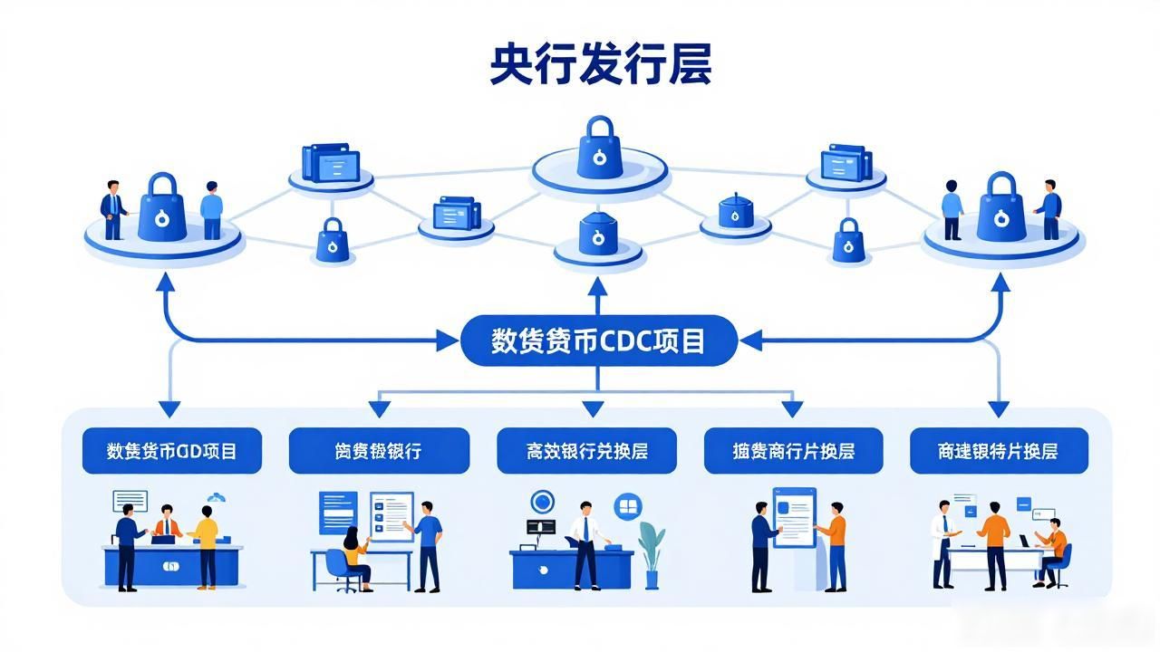数字货币cdc项目_央行数字货币CDC项目应用 数字人民币CDC双层运营架构 CDC项目法偿性特征