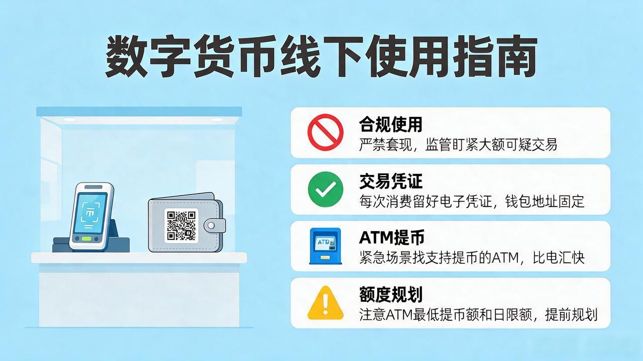 数字货币线下支付_实体店使用数字货币攻略_数字货币线下怎么使用