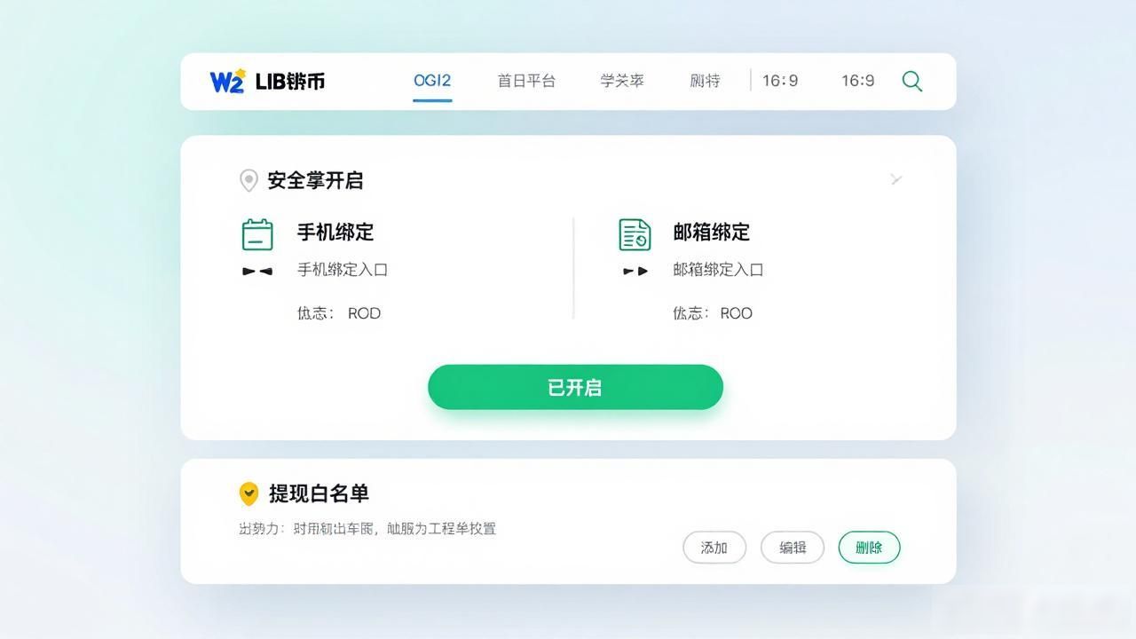 w12数字货币官网_W12官网安全设置与资产保护_W12数字货币官网使用方法