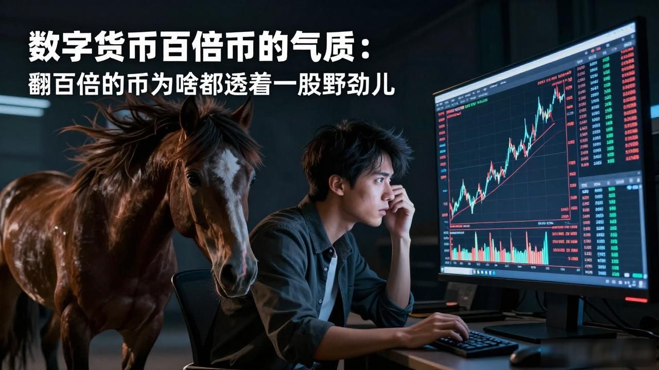数字货币百倍币的气质：翻百倍的币为啥都透着一股野劲儿