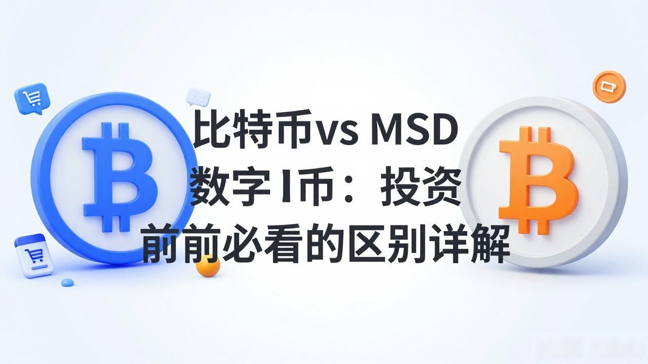 比特币和MSD数字货币的真实价值区别 比特币与MSD数字货币的投资差异 新手投资比特币和MSD需了解的基本概念_比特币msd数字货币