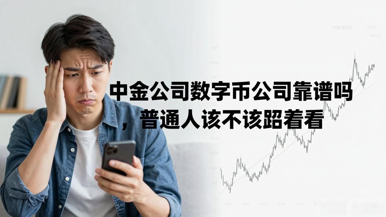 中金公司数字货币公司靠谱吗，普通人该不该跟着看