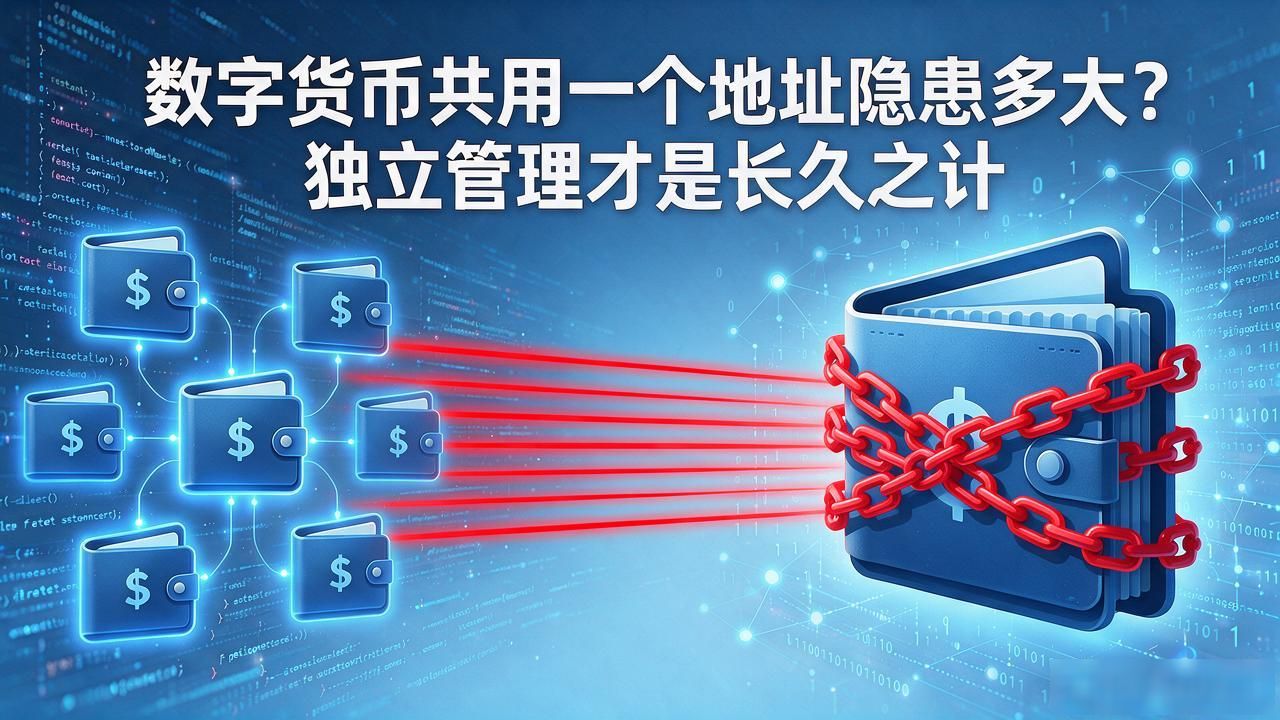 数字货币共用一个地址隐患多大？独立管理才是长久之计