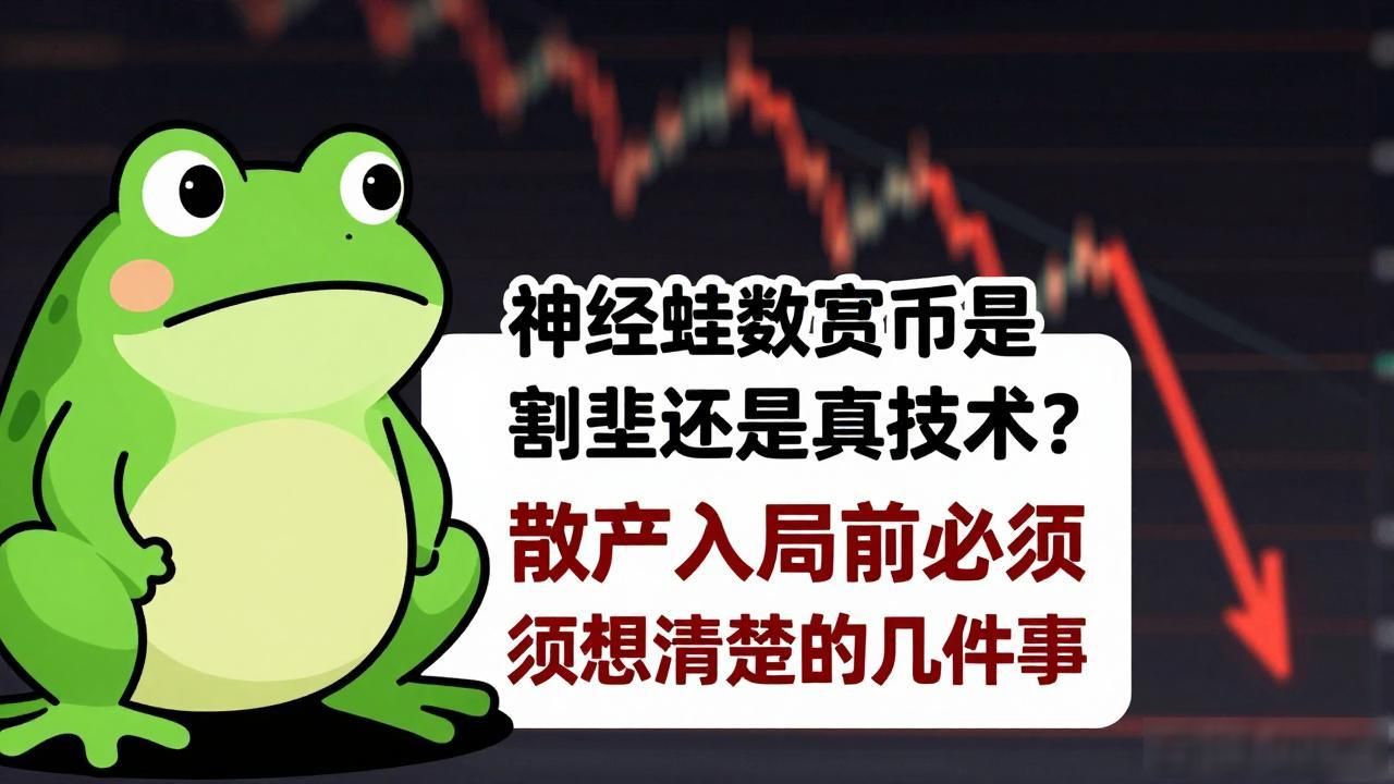 神经蛙数字货币是割韭菜还是真技术？散户入局前必须想清楚的几件事