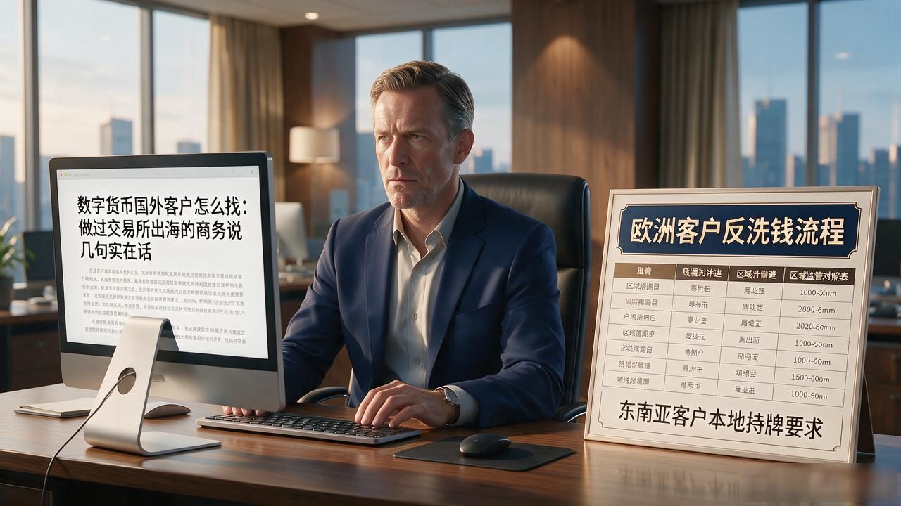 数字货币国外客户怎么找：做过交易所出海的商务说几句实在话