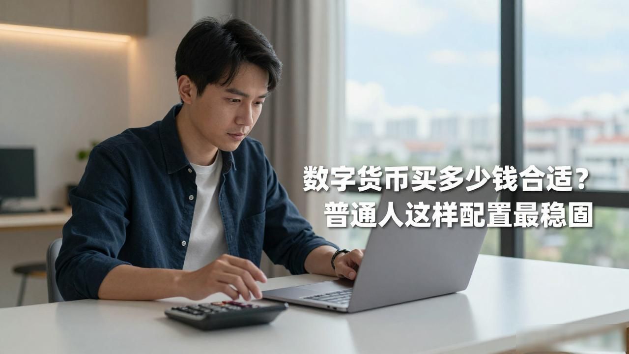数字货币买多少钱合适？普通人这样配置最稳妥