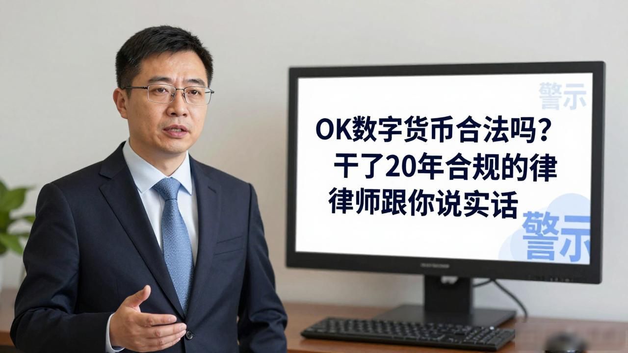 OK数字货币合法吗？干了20年合规的律师跟你说实话