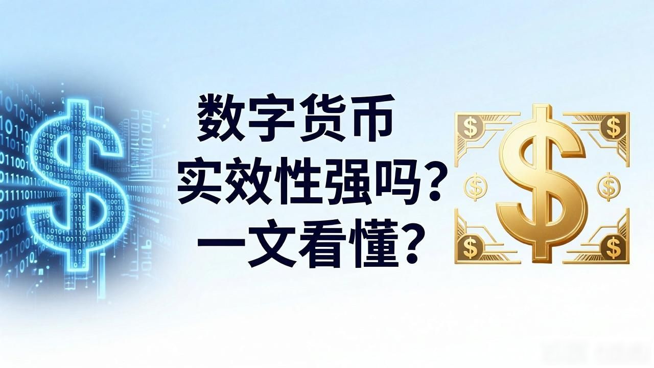 数字货币实效性强吗？一文看懂