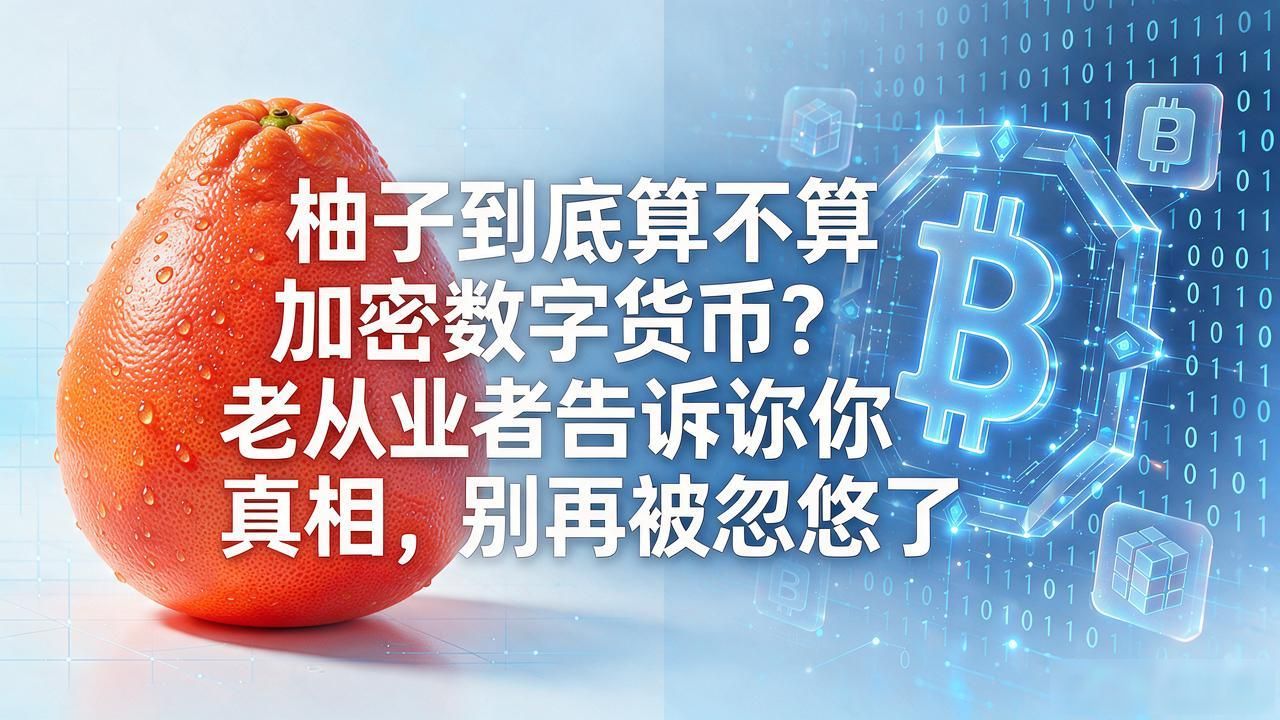 柚子到底算不算加密数字货币？老从业者告诉你真相，别再被忽悠了