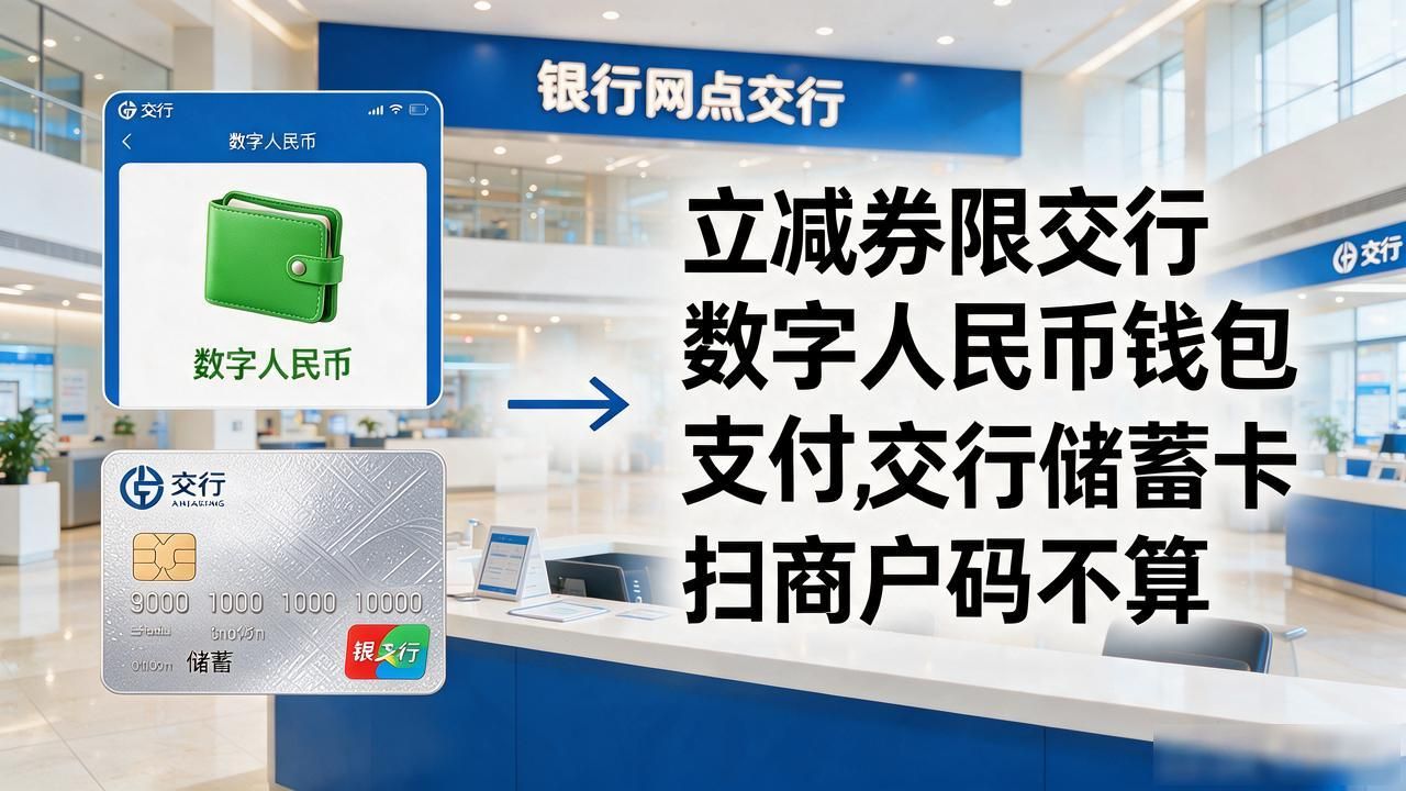 交行三八大促数字货币红包怎么领？网点实操指南