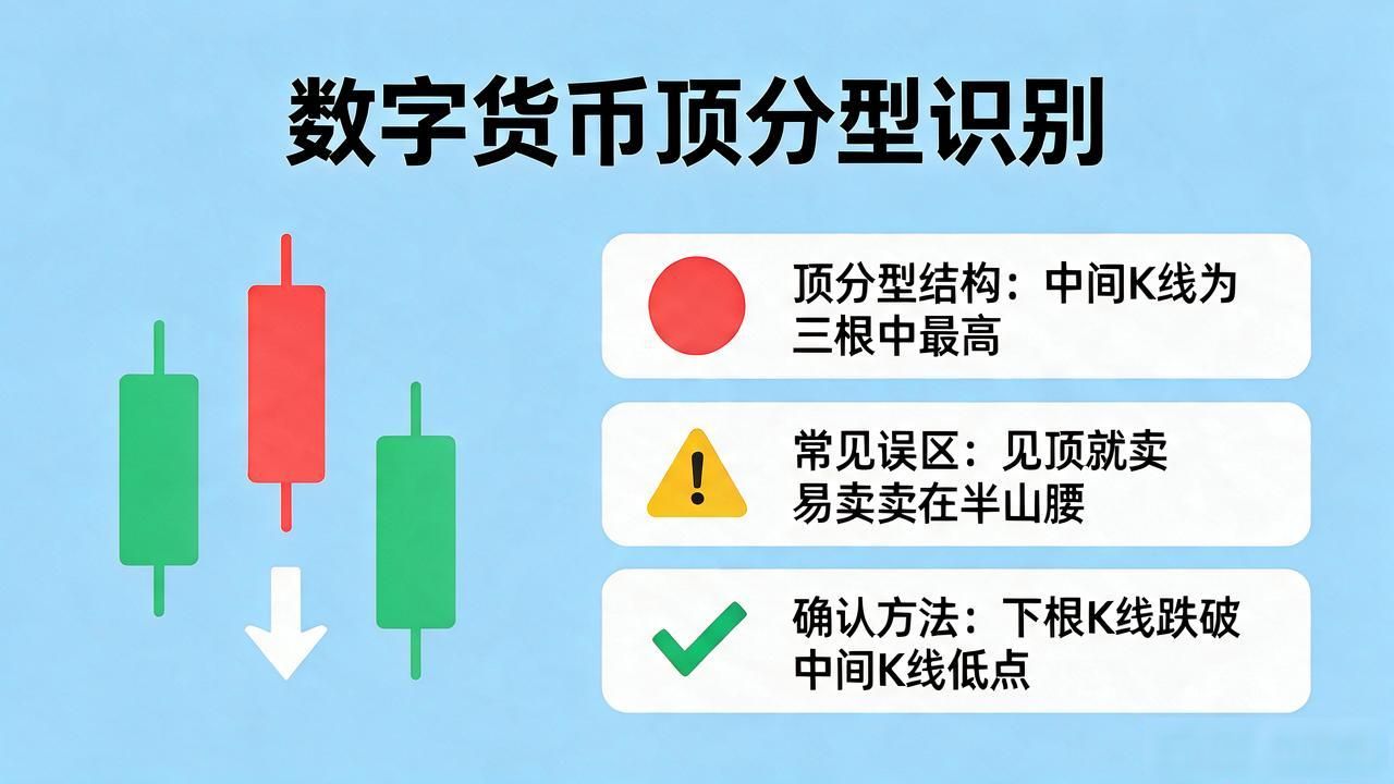 币圈顶分型识别_缠论顶分型形态判断_数字货币顶分型