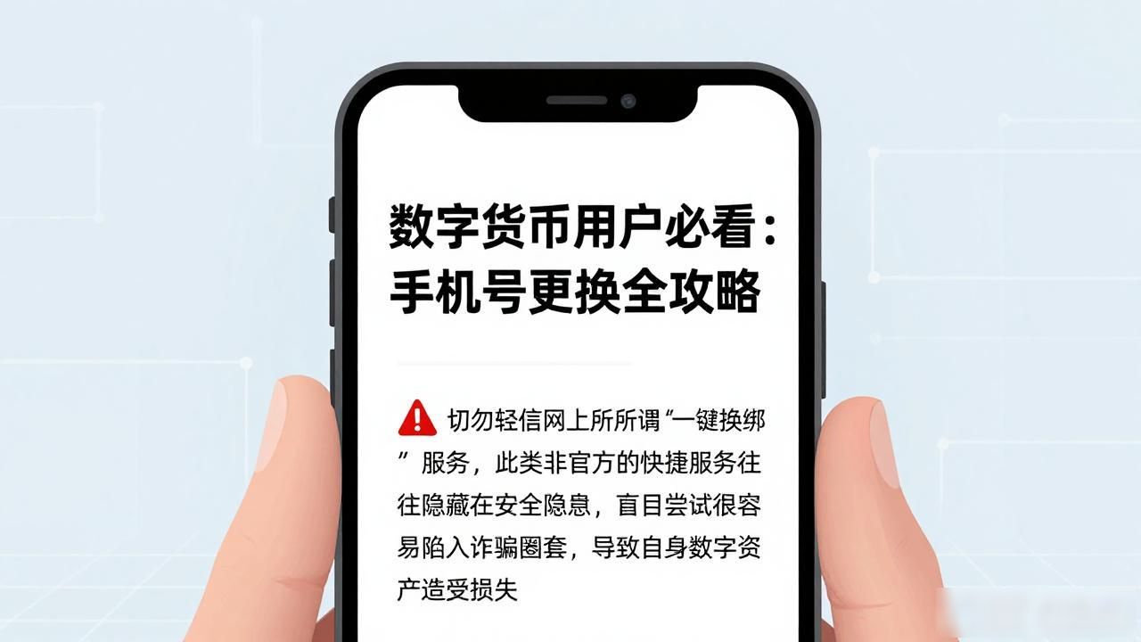 数字货币怎么换手机号_数字货币账户安全设置_数字货币更换手机号流程