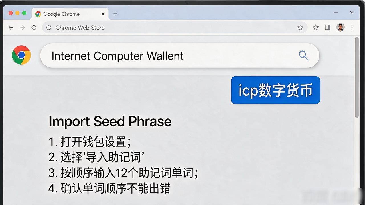 icp数字货币怎么创建钱包，新手三步走通全流程