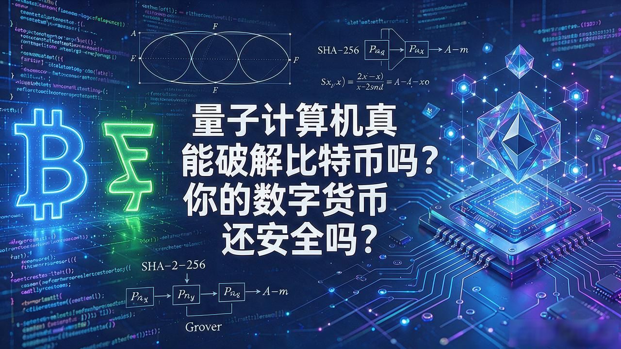 量子计算机真能破解比特币吗？你的数字货币还安全吗