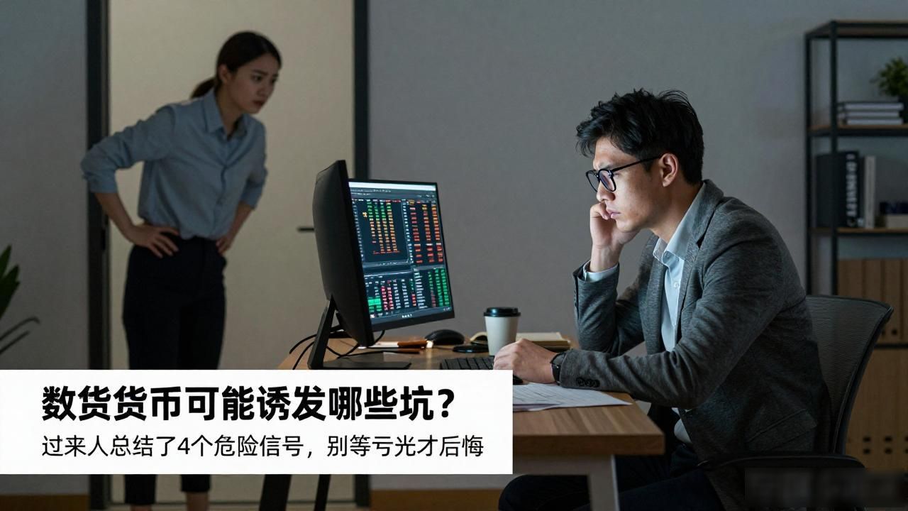 数字货币可能诱发哪些坑？过来人总结了4个危险信号，别等亏光才后悔