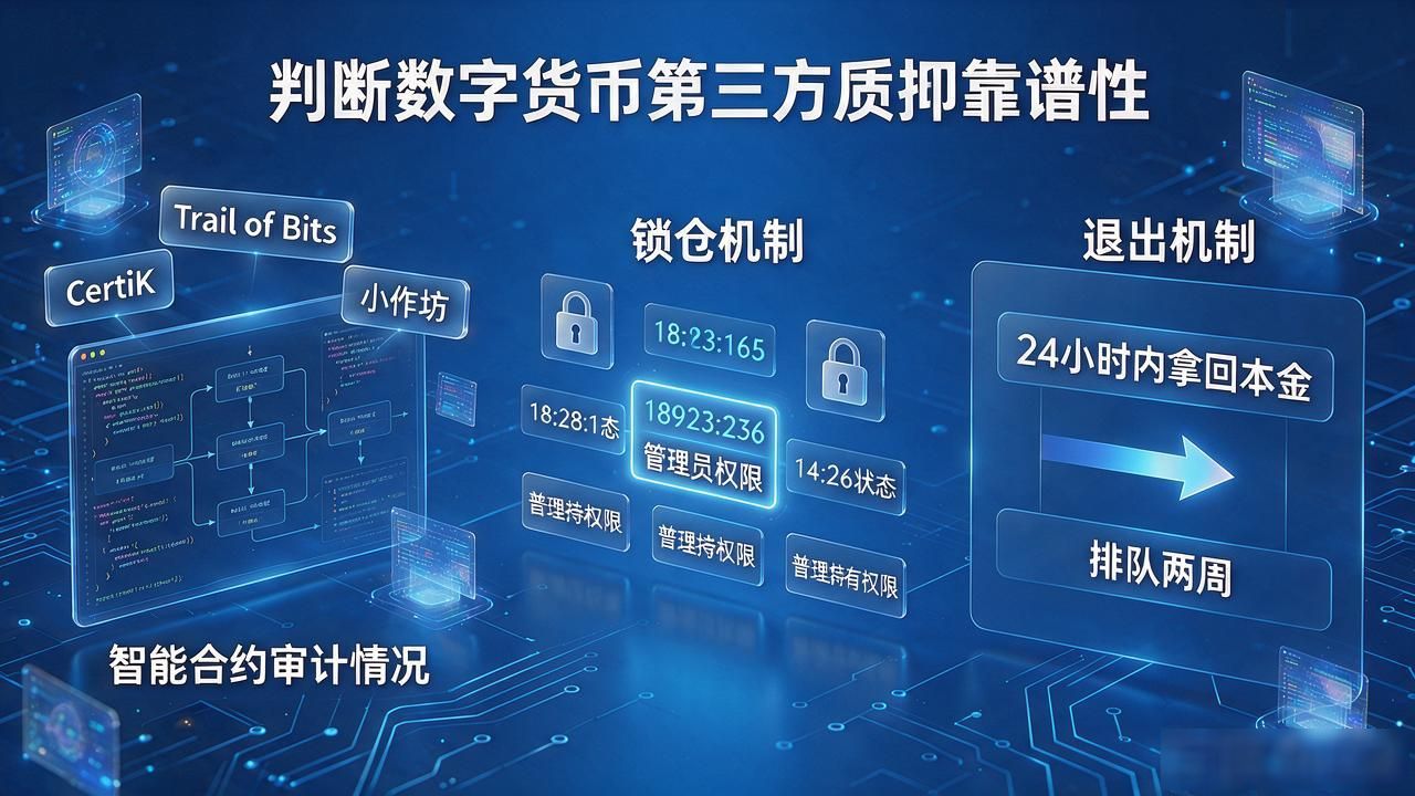 数字货币第三方质押能不能做，老玩家教你避开三个致命坑